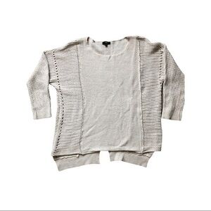 Very J sweater size small light tan stylish design